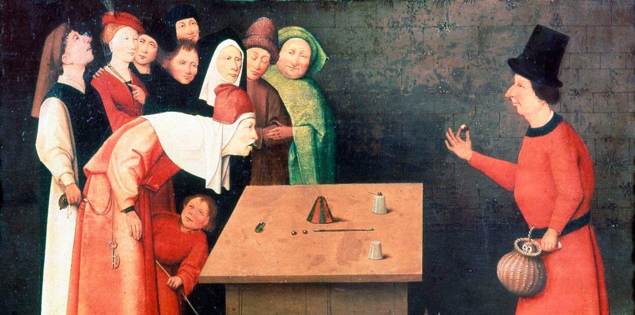 El prestidigitador - El Bosco